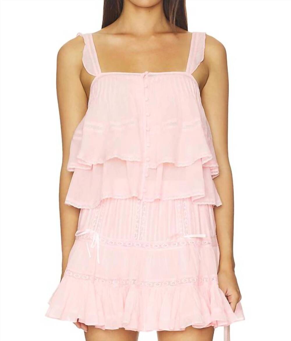 NEW ASTR delia sleeveless top in pink